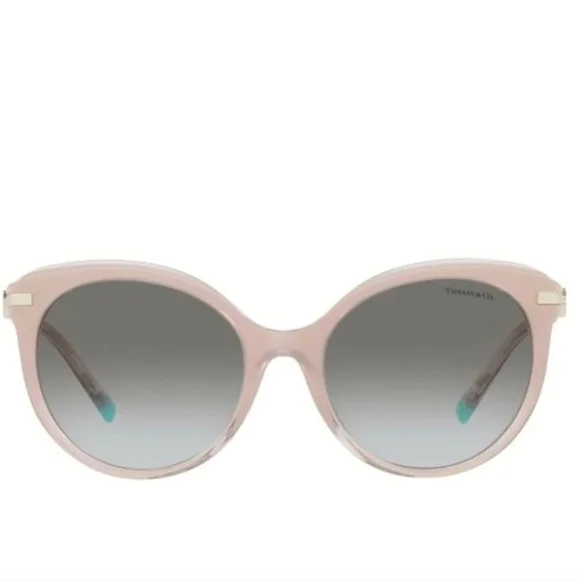 Tiffany & Company TF4189 Sunglasses Champaign Grey Cat Eye Crystal MA#482